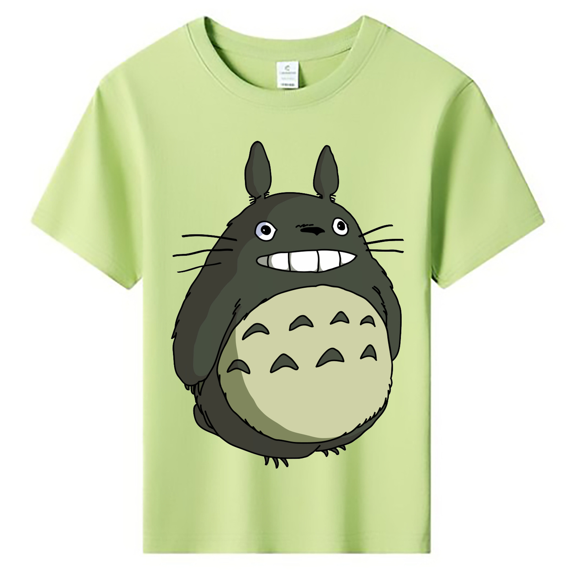 （画像用） となりのトトロ 草壁メイ 草壁サツキ My Neighbor Totoro Satsuki Kusakabe Mei Kusakabe 綿100％キッズTシャツ（フロントプリント）